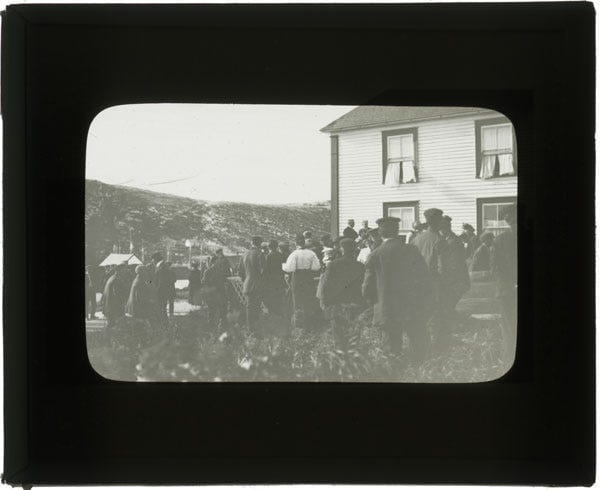 Fig. 51. Unknown. “Open Air Service” The Rooms Archive, IGA 13–24, International Grenfell Association Photograph Collection, ca. 1910.