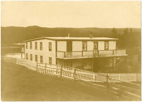 Fig. 52. Holloway, Elsie. “Fulford’s Hotel, Placentia.” The Rooms Archive, A 4–123, Holloway Family Collection, ca. 1920.