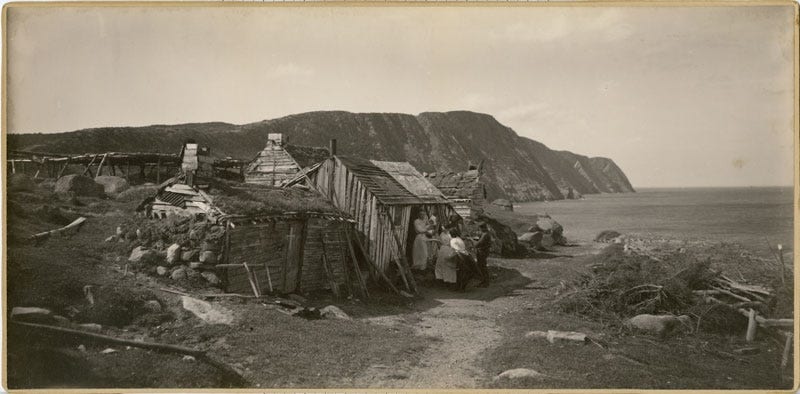 Fig. 83. Unknown. “Tilt, Logy Bay.” The Rooms Archive, C 2–37, Holloway Studio Collection, ca. 1900.
