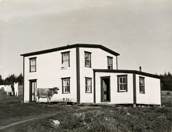 Fig. 87. Unknown. “Property of Frank Cormier, Stephenville.” The Rooms Archive, A 65–56, Department of Public Works, ca. 1943-5.