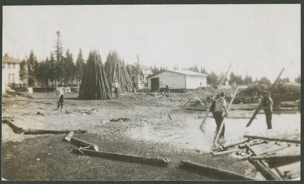 Fig. 91. Unknown. “Property of Frank Cormier, Stephenville.” The Rooms Archive, A 65–56, Department of Public Works, ca. 1943–5.
