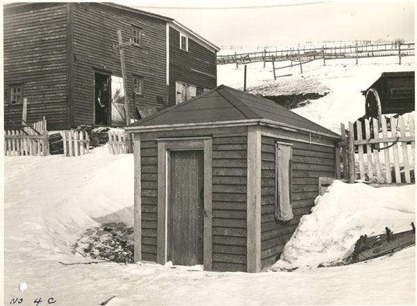 Fig. 94. Unknown. “Property of Thomas O’Reilly, Argentia.” The Rooms Archive, A 63–103, Department of Public Works, 1941.