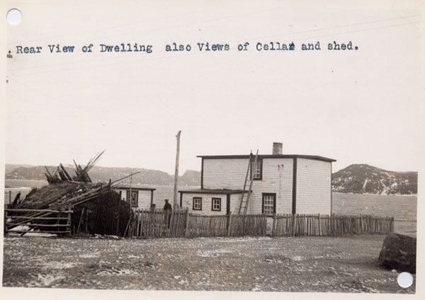 Fig. 96. Unknown. “Property of Martin Clooney.” The Rooms Archive, A 60–144, Department of Public Works, ca. 1900.